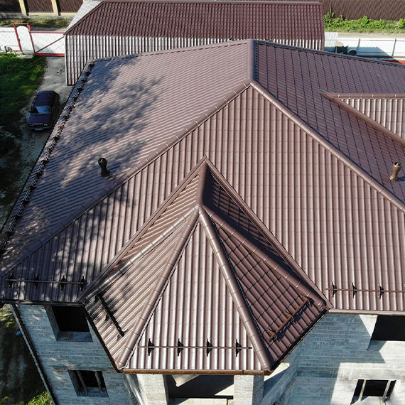 Монтаж сложной крыши и кровли в Комсомольске и Ивановской области